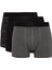 Regular Fit Çizgili 3'lü Boxer 13