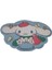 Sanrio Lisanslı Cinnamoroll Çilek Figürlü Küçük Halı 2