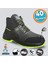 Süet Delikli Nefes Alan Çelik Burunlu Iş Ayakkabısı 40 Numara Inşaatçı Tekstil Güvenlik Ayakkabı Bot 1
