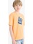 Erkek Çocuk Bisiklet Yaka Baskılı Kısa Kollu Tişört E0179A825HS 13