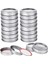 20 Adet Mason Kavanoz Kapakları ve Halkaları Seti, Normal Ağızlı Konserveleme, Bölmeli Tip ve Sızdırmaz Kapaklar, Ball Kerr Kavanozları (70 Mm) Için (Yurt Dışından) 1