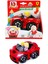Sesli ve Işıklı Ferrari Zıplayan Figürlü Araba - Kırmızı 1