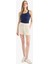 Regular Fit Beli Lastikli Cepli Bermuda Şort D3327AX25SP 7