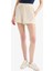 Regular Fit Beli Lastikli Cepli Bermuda Şort D3327AX25SP 9