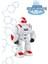 Uzaktan Kumandalı Full Fonksiyonlu Disk Atan Savaşçı Robot Kırmızı 27115 2