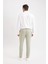 Yazlık Jogger Keten Düz Paça Pantolon D7542AX25SP 7