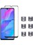 Huawei P Smart S (Y8P) Zore Kenarları Kırılmaya Dayanıklı Cam Ekran Koruyucu 5