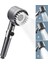 Buffer® 3 Kademeli Turbo Basınçlı Masaj Başlıklı Silikon Fırçalı Duş Başlığı - Yüksek Basınçlı Su Tasarruflu Duş Başlığı 1