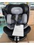 Ultimate 360 ° Dönebilir Yatabilir 0-36 Kg Deri Oto Koltuğu ISOFIX/SIP/LATCH Gri 5