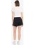Regular Fit Beli Lastikli Bağcıklı Kalın Mini Şort A6224AX25SM 11