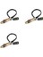 3x Oksijen Sensörü O2 Sensörü Cf Cforce Uforce Zforce Utv Atv Quad CF600 700 400 800 950 1000 Z8 Z6 X8 X10 0HU0-176000 (Yurt Dışından) 1