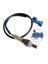Yenı 96368765 9657632980 Araba O2 Oksijen Sensörü Peugeot 1007 Için 106 206 207 306 307 406 407 607 1 1 1 4 1 6 I 16V (Yurt Dışından) 2