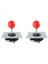 2x Arcade Joystick Denetleyicisi Joystick Joystick Devre 5 P Pin Işık Olmadan Joystick Oyun Konsolu Kolu D (Yurt Dışından) 1