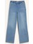 Yüksek Bel Geniş Paça Uzun Yumuşak Jean Pantolon E1703AX25SM 17