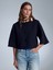 60997 Çıtçıt Düğmeli Triko Hırka-Lacivert 1