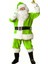 Açık Yeşil Noel Baba Kostümü Yetişkin 2