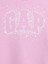 Kız Çocuk Pembe Grafik Gap Logo Sweatshirt 2