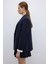 Punto Dikişli Kruvaze Blazer Ceket Lacivert K2616014_015 2
