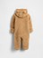 Bebek Açık Kahverengi Teddy Sherpa Tulum 3