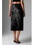 Beli Lastikli Midi Boy Payet Etek Siyah K2615006_001 3