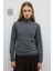 Balıkçı Yaka Triko Kazak Gri K2671037_004 1