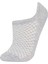 Kadın 3'lü Pamuklu Babet Çorap 12