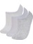 Kadın 3'lü Pamuklu Sneaker Çorap 11