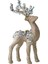 Ren Geyiği Figürleri Glitter Akın Yılbaşı Dekoru Masaüstü Tatil Heykel Koleksiyoncular Için Fotoğraf Homeliving A (Yurt Dışından) 1