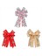 3 Pcs Büyük Noel Yayları Xmas Dekor Zanaat Yaylar Çelenk Kış Ağacı Yayları Için Noel Yayları (Yurt Dışından) 1