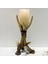 Vintage Candlesticks Reçine Hayvan Şam Tutucu Boynuzları Geyik Heykel Ev Dekoru Oturma Odası Şömine Noel Decoratory (Yurt Dışından) 3