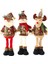3pcs Noel Dekoratif Noel Bebekleri Ren Geyiği Noel Baba Ayakta Bebek Yeni Yıl Süs Noel Merry Christmas (Yurt Dışından) 1