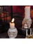 Cadılar Bayramı Kafatası Mumluk Masa Dekor Centerpiece Şamdanlar Reçine Korkunç Ürkütücü Ürpertici El Sanatları (Yurt Dışından) 3