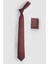 Düz Cep Mendilli Erkek Kravat 3