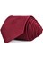 Düz Klasik Cep Mendilli Bordo Erkek Kravat 2