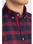 Slim Fit Uzun Kollu Düğmeli Yaka Kareli Pamuklu Kolay Ütü Erkek Gömlek 3