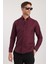 Slim Fit Dar Kesim Uzun Kol Poplin Gömlek Yaka Oxford Spor Erkek Gömlek 4