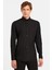 Slim Fit Uzun Kollu Pamuklu Kolay Ütü Siyah Erkek Gömlek 4