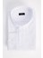 Erkek Big Size Büyük Beden Nakışlı Oxford Doku Cepli Beyaz Yaka Düğmeli Gömlek 2