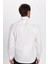 Erkek Slim Fit Non-Iron Pamuklu Doğa Dostu Ekoteks Belgeli Ütü Gerektirmez Beyaz Gömlek 5