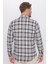 Erkek Slim Fit Dar Kesim Oduncu Tek Cep Kareli Kışlık Gömlek 5