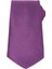 Klasik Cep Mendilli Desenli Mor Erkek Kravat 3