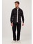 Erkek Slim Fit Dar Kesim Uzun Kollu Kareli Çift Cepli Kışlık Oduncu Gömlek 3
