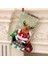 Yeni Noel Süsleri Karikatür Noel Çorapları Üç Boyutlu Çorap Dekoratif Çorap Kolye (Yurt Dışından) 1