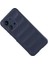 Xiaomi Redmi 15C 4G Kılıf Esnek TPU Oyuklu Arka Yüzey Tasarımlı Etnik Silikon Kapak Lacivert 2