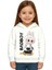 Unisex Baskılı Çocuk Swaetshirt Labubu Baskılı Kapüşonlu 3 Iplik Şardonlu 2