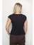 Önü Büzgü Detaylı Kısa Kol Bluz 5