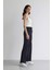 Wide Leg Geniş Paça Beli Lastikli Bağcıklı Basic Düz Palazzo Pantolon 10