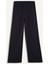 Wide Leg Geniş Paça Beli Lastikli Bağcıklı Basic Düz Palazzo Pantolon 15