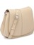 Krem Hakiki Deri Kadın Çapraz Askılı Çanta - S25K1BC80241-N30 2