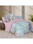Stella Çift Kişilik %100 Pamuk Çift Taraflı Nevresim Takımı Mint 4